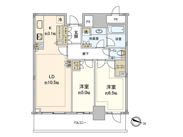パークタワー西新宿 間取図(平面図)