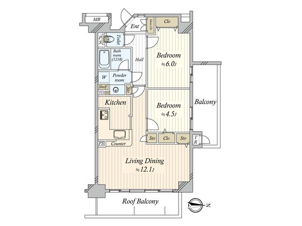 レグノ・セレーノ 間取図(平面図) レグノ・セレーノ 間取図(平面図)