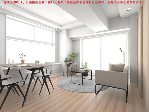 ファミール新宿グランスィートタワー リビング