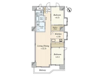 間取図(平面図)
