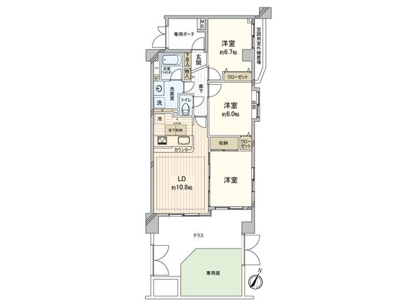 間取図(平面図)