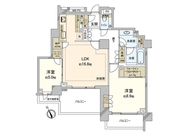 間取図(平面図)