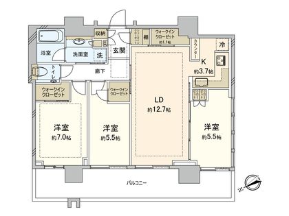 間取図(平面図)