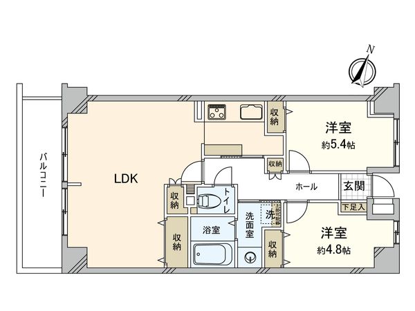 エクセル荻窪西 間取図(平面図) 間取図(平面図)