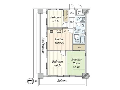 間取図(平面図)