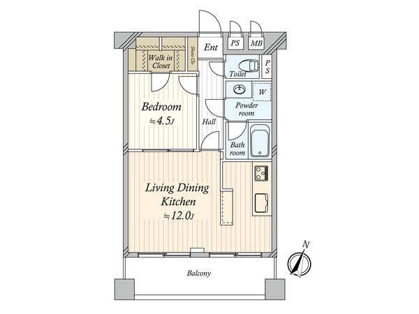 ライオンズマンション幡ヶ谷 間取図(平面図) 間取図(平面図)