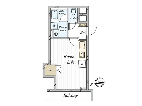 秀和番衆町レジデンス 間取図(平面図) 間取図(平面図)