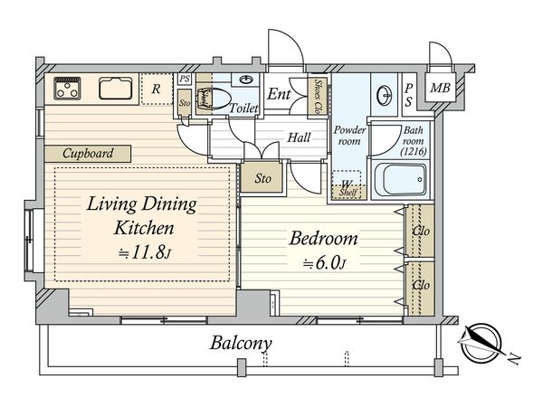 ガラ・グランディ西新宿 間取図(平面図) ガラ・グランディ西新宿 間取図(平面図)