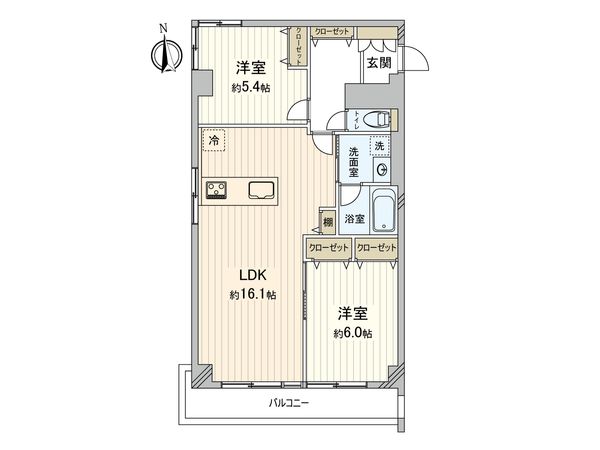 秀和内藤町レジデンス 間取図(平面図)