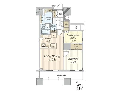 間取図(平面図)