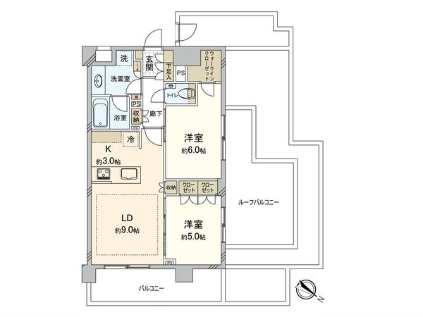 リビオ笹塚 間取図(平面図) リビオ笹塚 間取図(平面図)