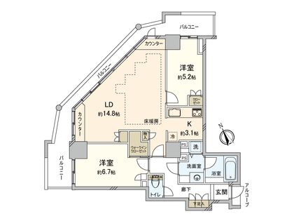間取図(平面図)