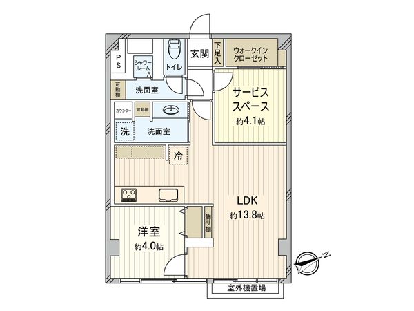 清水ビル 間取図(平面図)