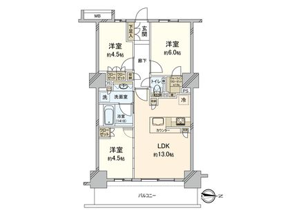 間取図(平面図)