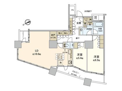 間取図(平面図)