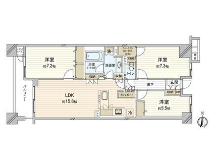 間取図(平面図)