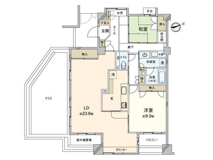 間取図(平面図)