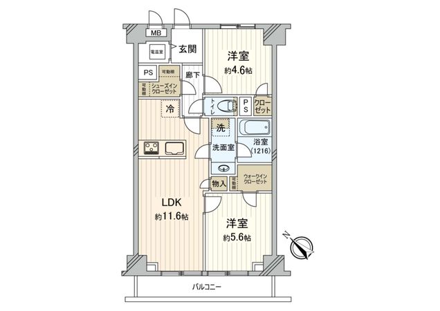 ライオンズマンション初台 間取図(平面図) ライオンズマンション初台 間取図(平面図)