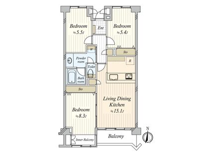 間取図(平面図)