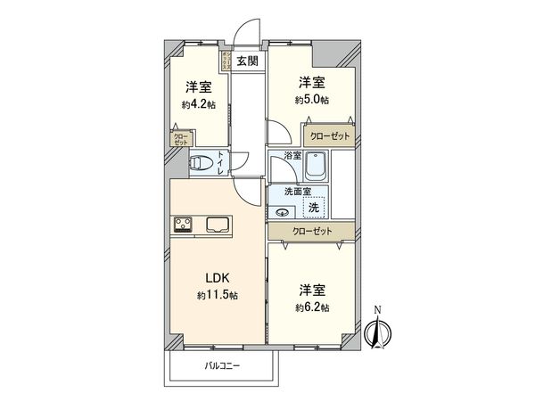新宿スカイプラザ 間取図(平面図)