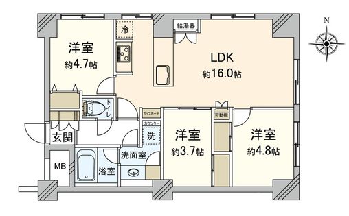 間取図(平面図)