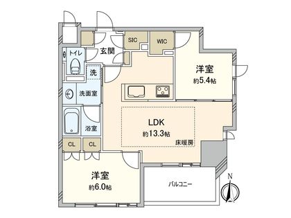 間取図(平面図)