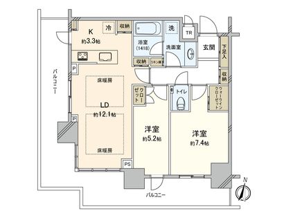 間取図(平面図)