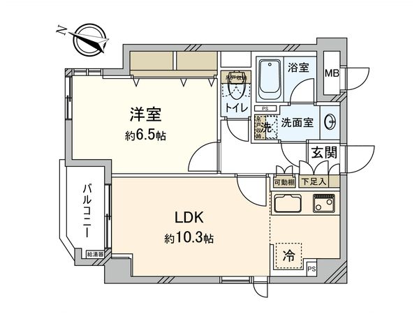 エクセルシオール新宿 間取図(平面図) エクセルシオール新宿 間取図(平面図)