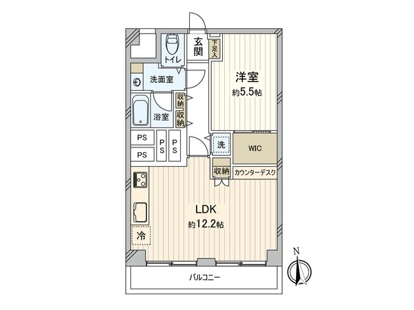 メゾン代々木 間取図(平面図)
