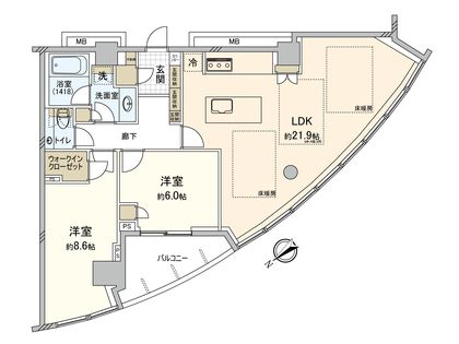 間取図(平面図)