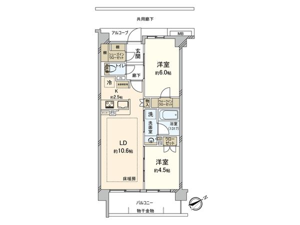 リビオ新宿ザ・レジデンス 間取図(平面図) リビオ新宿ザ・レジデンス 間取図(平面図)