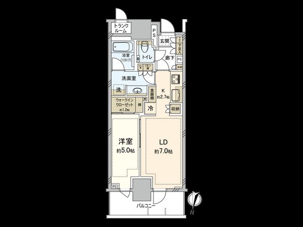 パークタワー西新宿 間取図