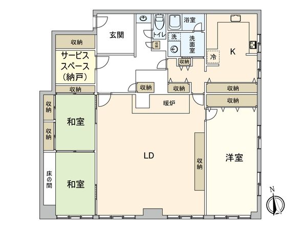 ローヤルマンション新宿 間取図(平面図) ローヤルマンション新宿 間取図(平面図)