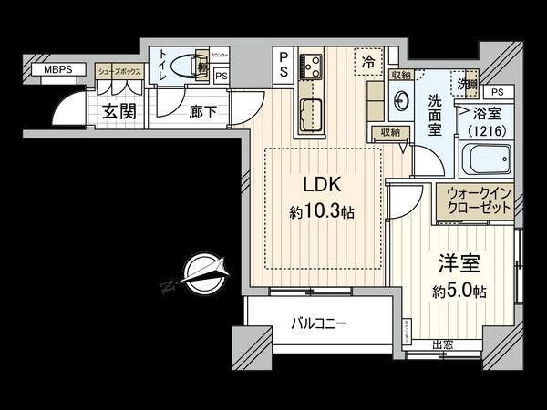 ファミール新宿グランスィートタワー 間取図