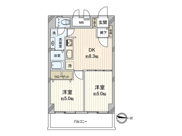間取図(平面図)