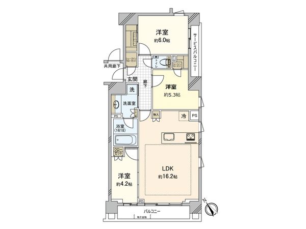 間取図(平面図)