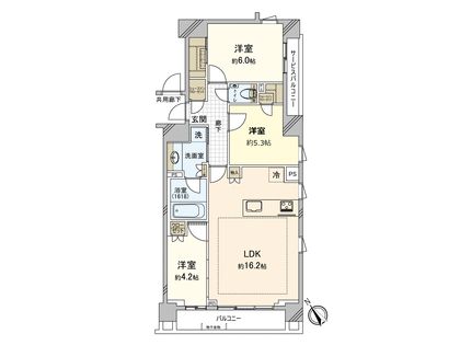 間取図(平面図)