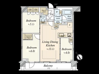 間取図(平面図)