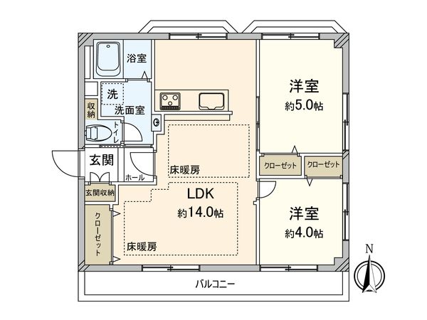 ハイムトーシン 間取図(平面図) ハイムトーシン 間取図(平面図)