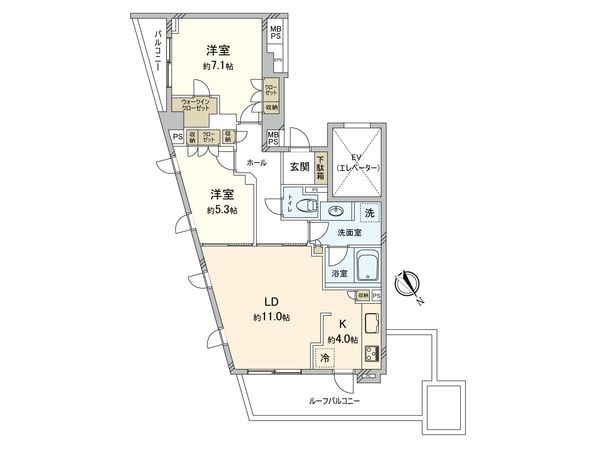 ライオンズプラザ初台グランフォート 間取図(平面図) ライオンズプラザ初台グランフォート 間取図(平面図)