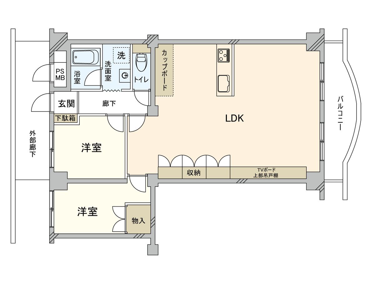 間取図(平面図)