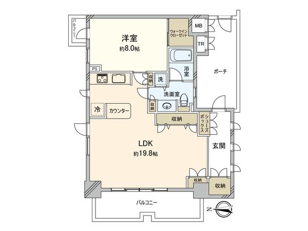 It’s東京フォーサイトスクエア 間取図(平面図) It’s東京フォーサイトスクエア 間取図(平面図)