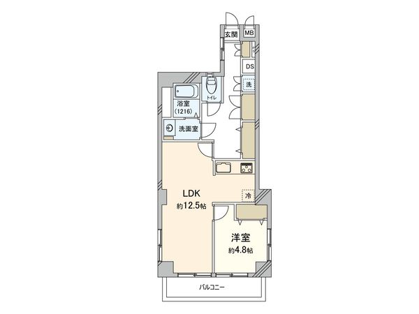 方南町セントラルマンション 間取図(平面図) 方南町セントラルマンション 間取図(平面図)