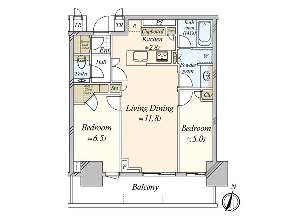 パークタワー西新宿 間取図(平面図) パークタワー西新宿 間取図(平面図)