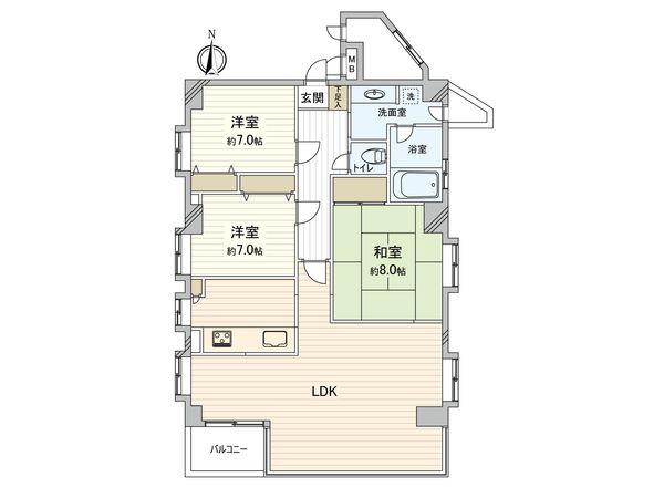 セイザ新宿 間取図(平面図) セイザ新宿 間取図(平面図)