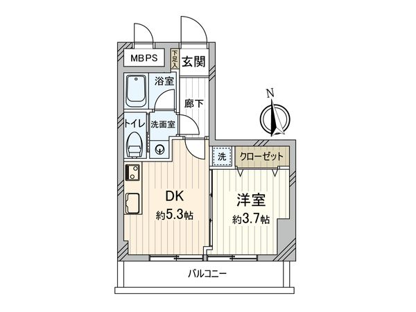 シャンボール新宿 間取図(平面図) シャンボール新宿 間取図(平面図)