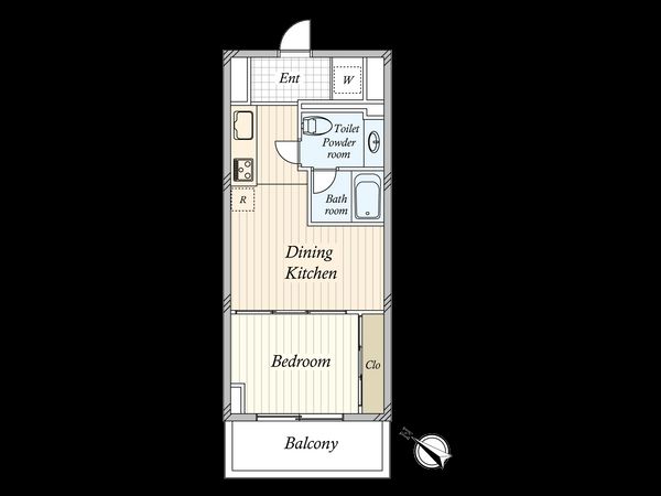東建ニューハイツ西新宿 間取図(平面図) 東建ニューハイツ西新宿 間取図(平面図)