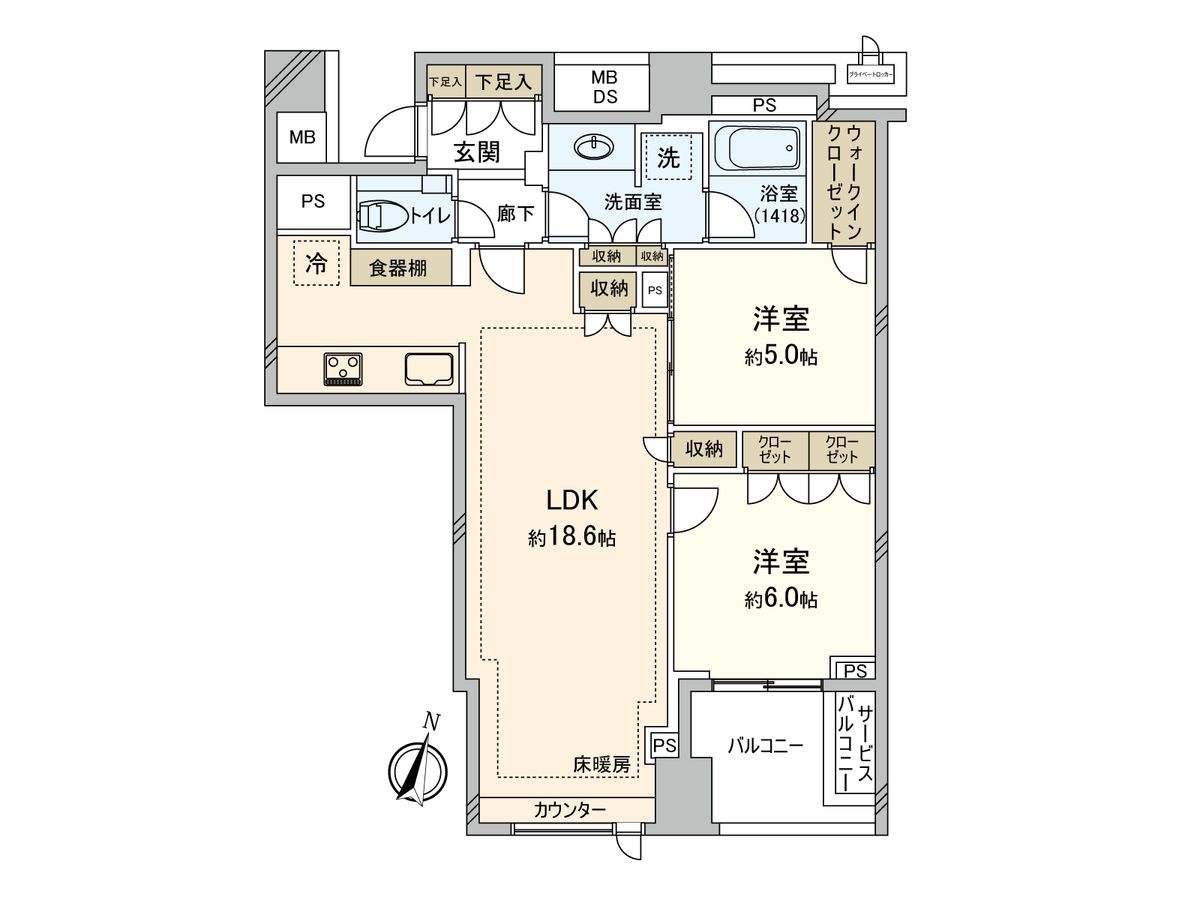 間取図(平面図)