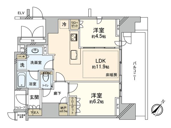 間取図(平面図)