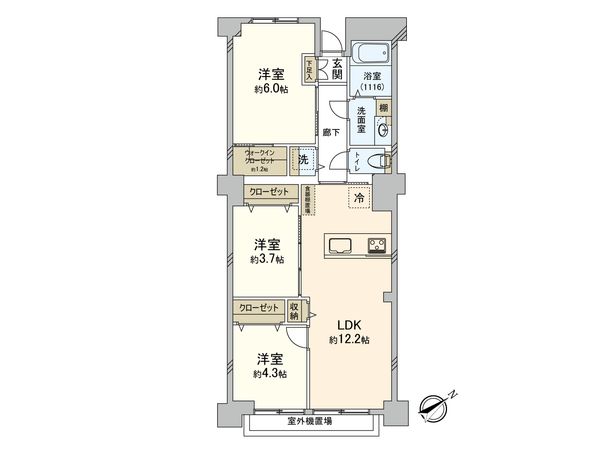 間取図(平面図)
